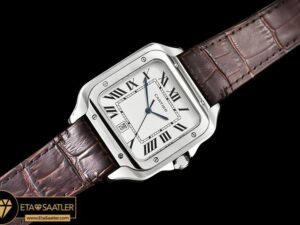 CAR0430C - Santos De Cartier 2018 Ladies SSLE Wht Swiss Qtz - 05.jpg